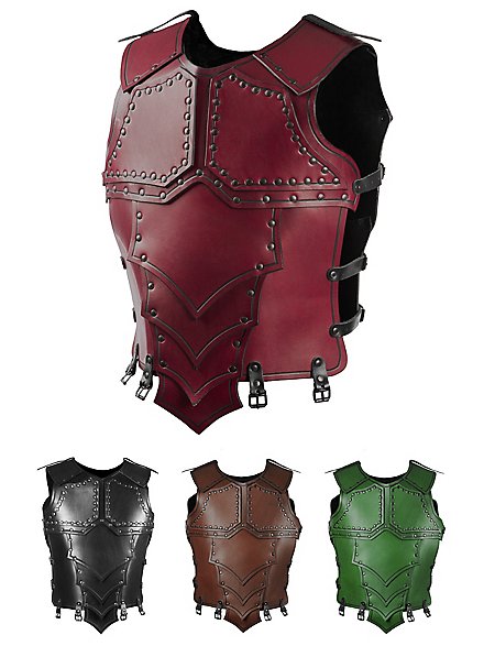 Medieval Leather Armor Black Leather Dragon Rider Armor Fantasy wear for  Stage, LARP or Re-Enactment Leather (S) : : Sports & Outdoors